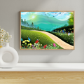 Sunlit Nature Path Wall Art | Digital Download Print